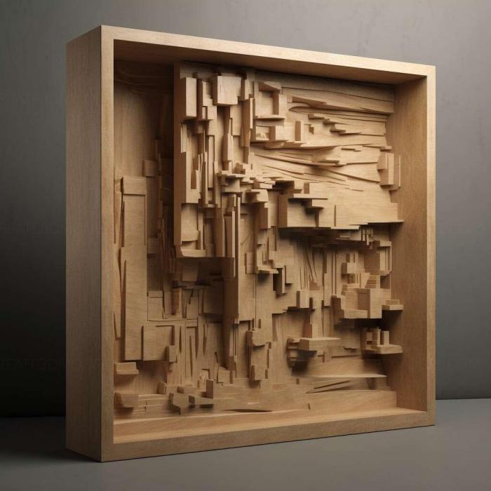 نموذج ثلاثي الأبعاد لآلة CNC 3D Art 